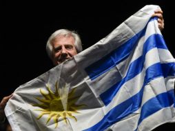 Encuestas dan a Tabaré Vázquez entre 52% y 55% de los votos. AP / M. Campodonico