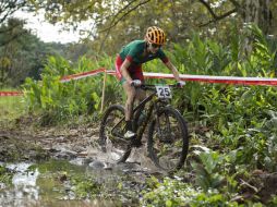 Daniela Campuzano logró la única medalla de oro en la disciplina, en la modalidad de ciclismo de montaña. MEXSPORT / D. Leah