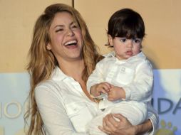 La cantante sudamericana desea que su pequeño no tenga la atención de las cámaras. AFP / ARCHIVO