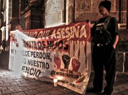 La desaparición de los normalistas hizo que los ciudadanos protesten por sus derechos. EL INFORMADOR / ARCHIVO