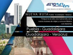 Resaltan que a través de esta línea se podrán vincular con los líderes de congresos. TWITTER / @AeromarMX