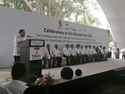 El secretario de Salud Juan Antonio Filigrana señala que se redoblarán las acciones para evitar que el virus se presente en la entidad. TWITTER / @SSalud_Tab