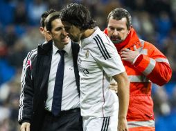 El internacional alemán de 27 años dejó el terreno en el minuto 47. EFE / E. Naranjo