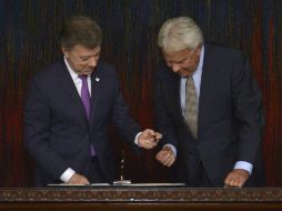 Santos menciona que Gónzalez ha sido un ser extraordinario que le ha dado a España tal vez la mayor prosperidad. NTX / Cortesía