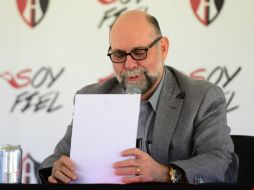 El directivo condenó de nueva cuenta los hechos violentos en el Jalisco. MEXSPORT / A. Macías