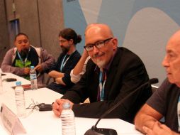 Francisco Haghenbeck debate sobre la novela gráfica en el marco de la FIL. EL INFORMADOR /