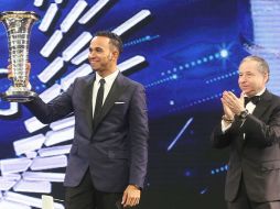 Hamilton espera que su segundo triunfo como una señal de futuros éxitos con Mercedes. EFE / F. Al-Assaad