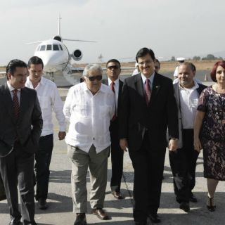 José Mujica llega a Guadalajara