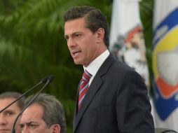 Peña Nieto estará acompañado por su esposa, Angélica Rivera de Peña. NTX / ARCHIVO