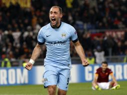 Los goles estuvieron a cargo del francés Samir Nasri y el lateral argentino Pablo Zabaleta (foto). AP / R. de Luca.