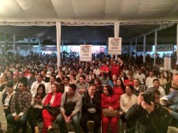 El evento que tuvo lugar en la sede del PRI estatal no contó con la presencia del gobernador de Jalisco. TWITTER / @JesusCasillas06