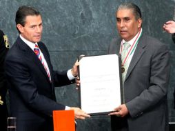 El ganador del Premio Nacional de los Derechos Humanos hace un llamado para que las víctimas reciban justicia. SUN / RML