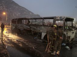 El pasado jueves, un ataque similar contra un autobús también con personal del Ejército causó la muerte de al menos seis militares. EFE / H. Amid