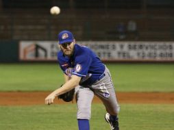 Ben Kozlowski hizo una buena labor en lo que fue su salida más larga y su tercera victoria en la temporada. FACEBOOK / CharrosBeisbolOficial