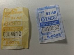 Los boletos ya tienen impresa la nueva denominación. EL INFORMADOR / C. Quintanilla