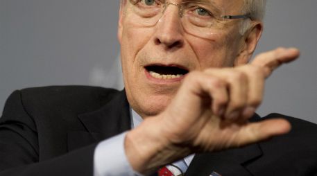 Cheney, quien fuera mano derecha del expresidente Bush hace las declaraciones en televisión. AFP / J. Watson