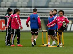 El equipo 'merengue' finaliza en Valdebebas su penúltimo entrenamiento antes de enfrentar al Cruz Azul. TWITTER / @realmadrid
