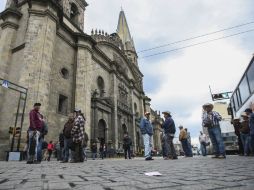Maiceros han realizado diversas manifestaciones en el Centro de Guadalajara para exigir una mejora al precio del producto. EL INFORMADOR / ARCHIVO