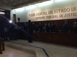Con 28 votos a favor, el magistrado Luis Carlos Vega Pámanes fue electo como presidente del Poder Judicial por dos años más. TWITTER / @Judicatura_JAL