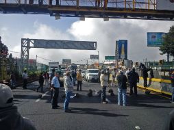 Los manifestantes advierten que no se retirarán hasta que sean cubiertas sus demandas NTX / ARCHIVO