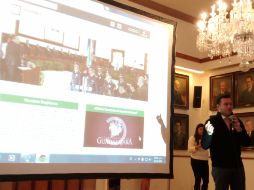 La presentación de la plataforma corrió a cargo del regidor priista, César Ruvalcaba. EL INFORMADOR / T. Villaseñor