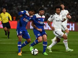 Cruz Azul perdió 4-0 frente al Real Madrid en el partido de semifinales del Mundial de Clubes. AFP / F. Senna