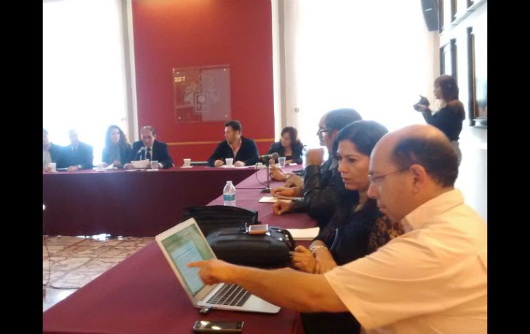 Imagen de la sesión de este jueves de la comisión edilicia de Desarrollo Urbano. EL INFORMADOR / T. Villaseñor