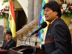 Evo Morales considera que es lamentable que el modelo fallido se encuentre en Colombia y en México. EFE / ABI