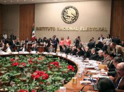 El pleno del organismo avaló asimismo las 16 medidas de racionalidad y disciplina presupuestaria. TWITTER / @INEMéxico