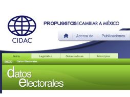 El sitio permite descargar los archivos proporcionando una dirección de correo electrónico. ESPECIAL / cidac.org