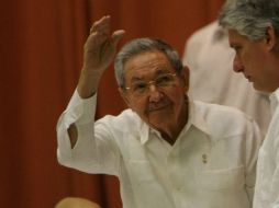 Castro subrayó que brindará apoyo frente a los intentos de desestabilizar al gobierno legítimo del presidente Nicolás Maduro. EFE / E. Mastrascusa