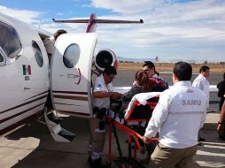 Las seis están siendo valoradas médicamente por personal del SAMU Jalisco y la Cruz Verde. ESPECIAL / Gobierno del Estado