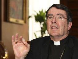 Monseñor Christophe Pierre pedirá durante la ceremonia por la justicia, reconciliación y paz en México. NTX / ARCHIVO