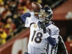 Manning no ha podido entrenar con normalidad estos días por molestias que arrastra desde la jornada anterior. INSTAGRAM / denverbroncos