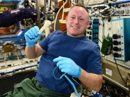 La llave será traída de vuelta a la Tierra para ser comparada con los objetos impresos en condiciones normales. TWITTER / @NASA3DPrinter