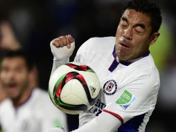 Fabián acaba de terminar su participación con Cruz Azul en el Mundial de Clubes. AFP / J. Soriano