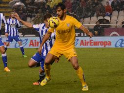 Santa Cruz actualmente milita en el Málaga, de España. MEXSPORT / ARCHIVO