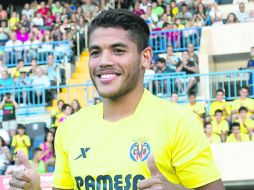 CONTENTO. Jonathan Dos Santos vive un resurgimiento de su carrera con el Villarreal. EFE / ARCHIVO