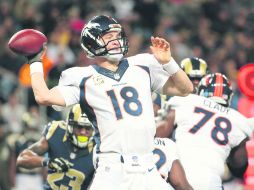 Peyton Manning será el jugador con más selecciones en esta edición del Pro Bowl, al recibir la distinción por decimocuarta ocasión. AP / C. Riedel