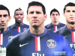 Fantasía. En Francia sueñan con llevarse a una de las grandes estrellas del futbol mundial. ESPECIAL / France Football