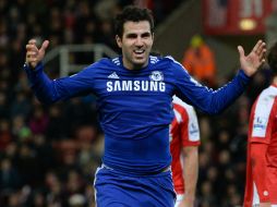 Los Blues vencieron al Stoke y con eso mantienen a raya al Manchester City. AFP / O. Scarff