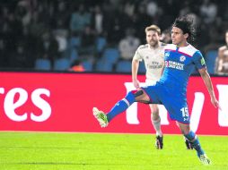 Pretendido. A Gerardo Flores lo quiere Chivas pero todavía se encuentra en negociaciones con el Cruz Azul. MEXSPORT /