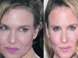 La actriz Renée Zellweger le dio un cambio radical a su bella cara; hasta la fecha niega que se haya hecho cirugías. ESPECIAL / Pinterest Reneé Zellweger