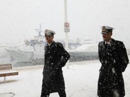 Entre otras cosas, los supervivientes se quejan de la cantidad de pasajeros y la suciedad del barco. AFP / C. Hermann