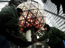 La esfera ya es un símbolo de la llegada de año nuevo en todo el mundo. EFE / J. Lane