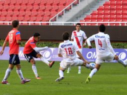 El Rebaño perdió 1-2 frente al Morelia en partido amistoso. EL INFORMADOR / M. Vargas