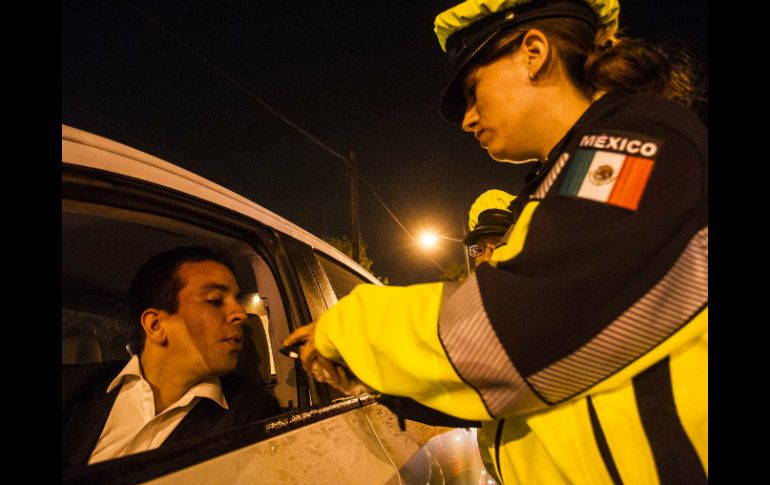 En el operativo que se realizó este 31 de diciembre se aplicaron mil 505 pruebas. EL INFORMADOR / ARCHIVO