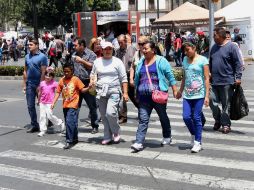 Capitalinos planean cumplir sus objetivos en este año nuevo. NTX / ARCHIVO