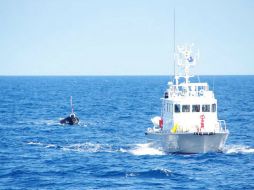 La nave fue identificada como Ezadeen y al parecer está matriculada en Sierra Leona. EFE / ARCHIVO