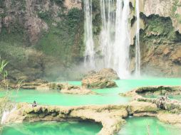 La vista que ofrece la cascada quita el aliento. EL INFORMADOR / V. García